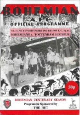Bohemians v Tottenham Hotspur