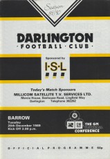 Darlington v Barrow
