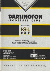 Darlington v Fisher Athletic