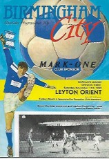 Birmingham City v Leyton Orient
