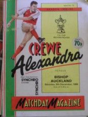 Crewe Alexandra v Bishop Auckland