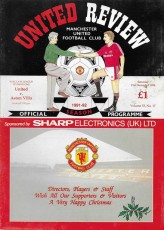 Manchester United v Aston Villa