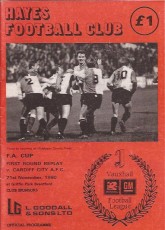 Hayes v Cardiff City
