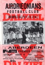 Airdrieonians v Aberdeen
