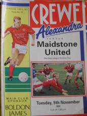 Crewe Alexandra v Maidstone United