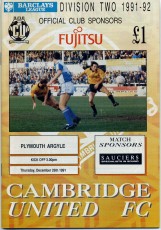 Cambridge United v Plymouth Argyle