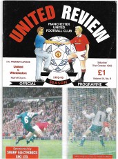 Manchester United v Wimbledon