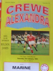 Crewe Alexandra v Marine