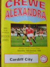 Crewe Alexandra v Cardiff City