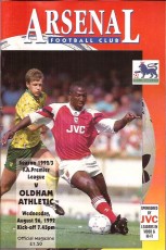 Arsenal v Oldham Athletic