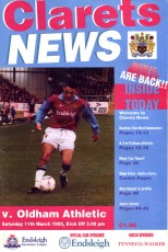 Burnley v Oldham Athletic