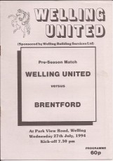 Welling United v Brentford