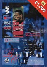 Birmingham City v Leicester City