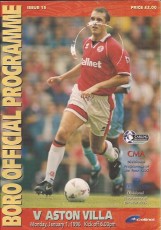 Middlesbrough v Aston Villa