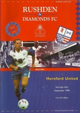 Rushden & Diamonds v Hereford United