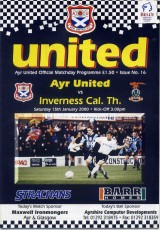 Ayr United v Inverness CT