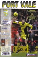 Port Vale v Oldham Athletic