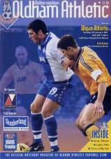 Oldham Athletic v Wigan Athletic