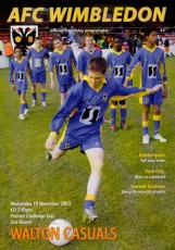 AFC Wimbledon v Walton Casuals