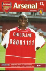 Arsenal v Aston Villa
