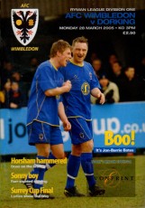 AFC Wimbledon v Dorking
