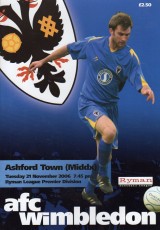 AFC Wimbledon v Ashford Town