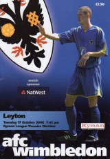 AFC Wimbledon v Leyton