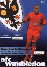 AFC Wimbledon v Hampton & Richmond