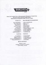 Stoke City v Wolverhampton Wanderers