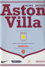 Aston Villa v Arsenal