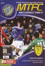 Macclesfield Town v Burton Albion