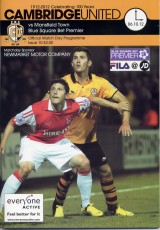 Cambridge United v Mansfield Town