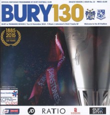 Bury v Tranmere Rovers