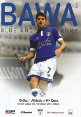 Oldham Athletic v MK Dons