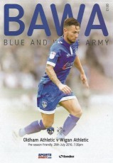 Oldham Athletic v Wigan Athletic