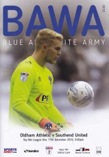 Oldham Athletic v Southend United