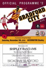 Bradford City v Accrington Stanley