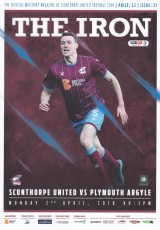 Scunthorpe United v Plymouth Argyle