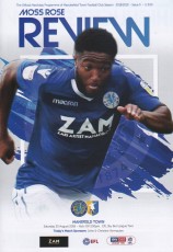 Macclesfield Town v Mansfield Town