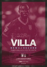 Aston Villa v Nottingham Forest