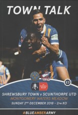 Shrewsbury Town v Scunthorpe United