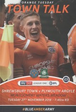 Shrewsbury Town v Plymouth Argyle