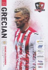 Exeter City v Crewe Alexandra