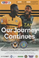 Newport County v Macclesfield Town