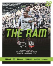 Derby County v Bolton Wanderers