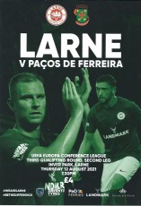 Larne v Pacos de Ferreira