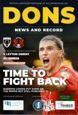 AFC Wimbledon v Leyton Orient