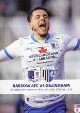 Barrow v Gillingham