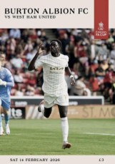 Burton Albion v West Ham United