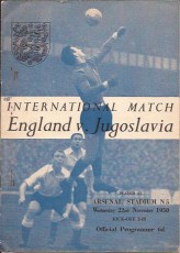 England v Yugoslavia